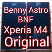 LCD + TouchScreen + Bezel, Sony Xperia M4 Aqua, E2303, E2312, Original