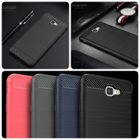 Jual Softcase With Texture Samsung Galaxy J7 PRIME Carbon Fiber Case Casing Murah