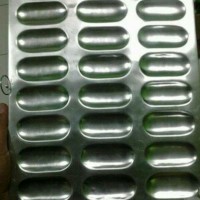 Jual Loyang Cetakan Kue Lidah Kucing Oval 24 Lubang Murah