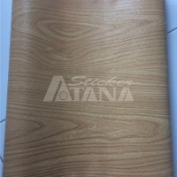 Jual Vinyl Color Motif Kayu Muda (Triplek) Scotlite Sticker Murah