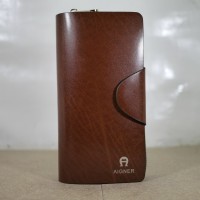 DOMPET WANITA BRANDED AIGNER DCW8108A BROWN MANTAP! | Grosir!