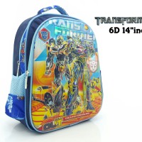 Jual Tas Sekolah Ransel Transformer 6D 14