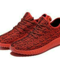 SEPATU OLAHRAGA ADIDAS MERAH WANITA CEWEK SEKOLAH PRIA KERJA BOOTS KW