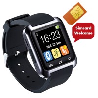 Jual Cognos Smartwatch U8 DELTA - GSM SIM CARD - Hitam Murah