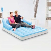 kasur angin sofa 5 in 1 promo free pompa listrik