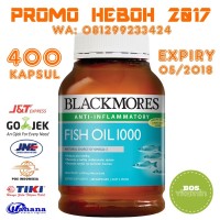 Jual Blackmores Fish Oil 1000mg Anti Inflammatory - 400 kapsul Murah