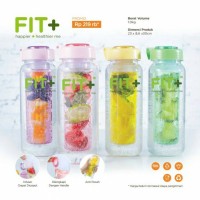 Jual botol infus buah Fit+ water infused bottle Murah