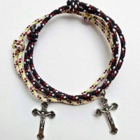 Jual Gelang Prusik with charm (salib) Murah
