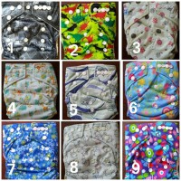 Jual clodi babyland + 2 insert microfiber Murah