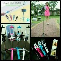 921-PAKET TONGSIS TRIPOD+REMOTE BLUETOOTH TOMSIS