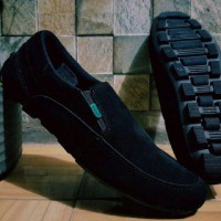 Jual Sepatu Kickers Slip On Slop Suede // Sepatu casual // Sepatu Pantofel Murah