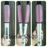 Jual Catok Sonar Brush Iron 2 in 1 SN-20 / Catokan Sonar 2in1 SN20 Murah