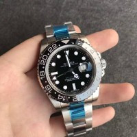 JUAL JAM ROLEX GMT MASTER II 116710 BLNR BLACK CERAMIC BEST CLONE
