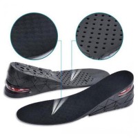 Jual 3 layer Insole Sol PU Sepatu hitam Penambah Tinggi Peninggi Badan 7cm Murah