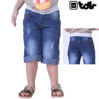 Celana Levis Anak Perempuan Jeans Boyfriend Pendek TDLR 4024