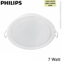 Jual Downlight LED Philips 59202 Meson 7W Warna Cool White Murah