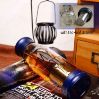 Jual My Bottle Glass Minum bahan Kaca + pouch(sarung) imut + Tabung Infuser Murah