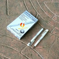 Jual Uniball Signo Broad JAPAN White Gel Ink Roller Ball / Pen Jel Putih Murah