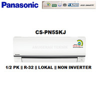 AC SPLIT PANASONIC 1/2 PK 1/2PK R32 STANDAR NON INVERTER - PN5SKJ