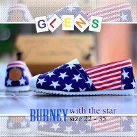 Jual Sepatu Anak Wakai Lucu Bintang Murah