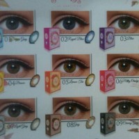softlens warna X2 Diary Abu Abu Tua (Creamy Grey)