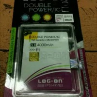 Baterai Tanam Socket Oppo F1 seri PERTAMA dobel power 4000mah