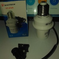 Fitting Lampu Otomatis Sensor Cahaya