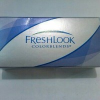 softlens disposable warna True Sapphire bulanan Freshlook Colorblends