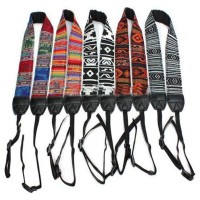 Jual Vintage camera shoulder / Tali strap kamera etnik canon,fuji,nikon dll Murah