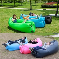 Sofa Angin Air Sofa Bed Lipat Travel Kantong Udara Santai Inflatable P