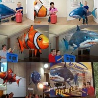 mainan Air Swimmer Remote Control / Flying Fish Air Swimmer model unik