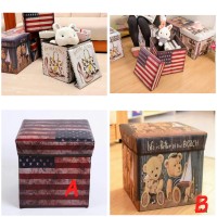 Jual Toy Box Storage Box (mainan kursi squishi splat toy kotak vintage) Murah