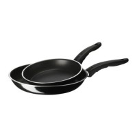Wajan penggorengan teflon , set isi 2, IKEA KAVALKAD