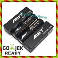 Jual Baterai AWT Black 3400mah 18650 / Battery Vapor Rokok Elektrik Hitam Murah
