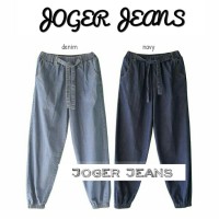 jogger jeans pants - celana murah - jogger - bawahan wanita