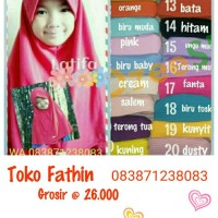 Jual Jilbab anak merk vania/ bergo sekolah sd Murah