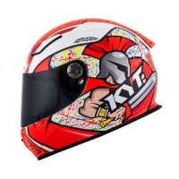 Helm Motor Full Face KYT KR1 Simone Corsi Flat Visor Murah Original