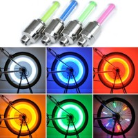 Jual Bike Car Tyre Neon Wheel LED Tutup Pentil LED Ban Motor Mobil Sepeda Murah