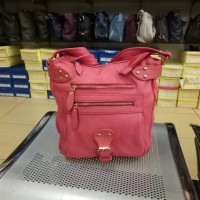 tas wanita selempang kulit sapi asli premium sling bag papillon fossil