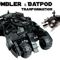 Jual lego artifex tumbler custom + batpod batman Murah