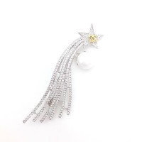BZ074 PIN BROSS PREMIUM MOTIF STAR BINTANG MIRACLE CHANEL HIJAB KANTOR