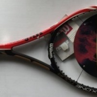 RAKET TENIS WILSON SIX ONE TOUR (MERAH)