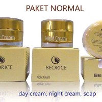 Jual BEORICE CREAM PEMUTIH WAJAH ALAMI DAN AMAN BPOM / PAKET NORMAL Murah