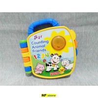 Fisher Price Counting Animal Friends Book Mainan Buku Elektronik Anak