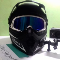 Kamera Helm Perekam Perjalanan Waterproof GoPro Killer Action Cam