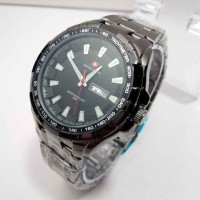 Jam Tangan Swiss Army Hari Tanggal Aktif Rantai Murah 2