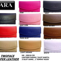 DOMPET WANITA MURAH ZARA 2FACE (2 TAMPILAN BERBEDA) KW SUPER HARGA GRO