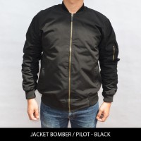 Jual Jaket Pilot / Bomber Tahan angin & Anti Air Model Slim Fit Murah