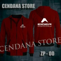 Jaket Zipper Hoodie Eiger Adventure
