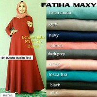 FATIHA MAXY DRES GAMIS CANTIK.ORIGINAL MOUSLEM BEST SELLER